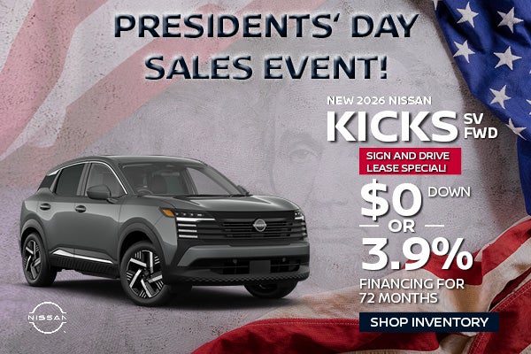 2026 Nissan Kicks SV FWD